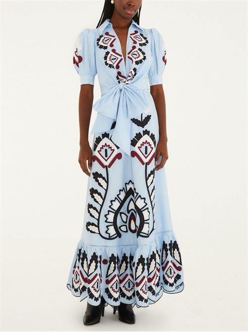 Artisanal Dress FARM RIO | 344655BLUEL0003